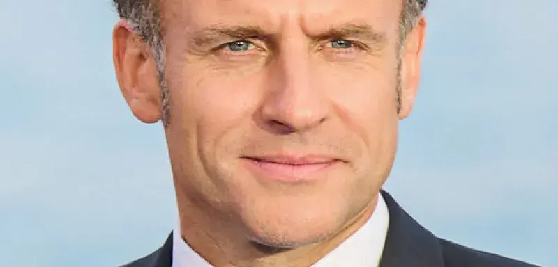Emmanuel Macron, président de la République française