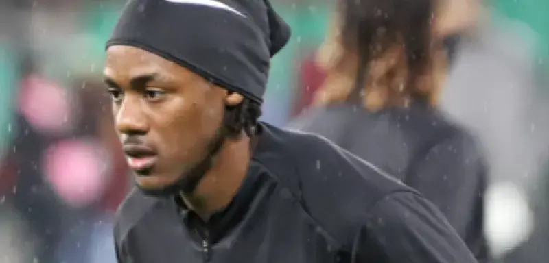 Lilian Raolisoa, latéral droit d'Angers SCO, écarté du groupe pour le match contre l'OM