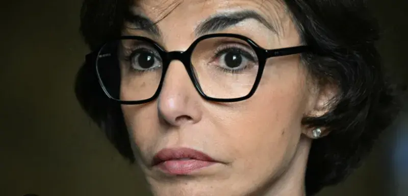 Rachida Dati, ministre de la Culture, lors d une conférence de presse à Paris