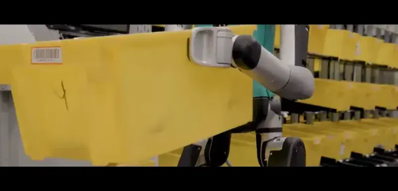 Illustration symbolisant les suppressions de postes chez Amazon au profit de l'intelligence artificielle