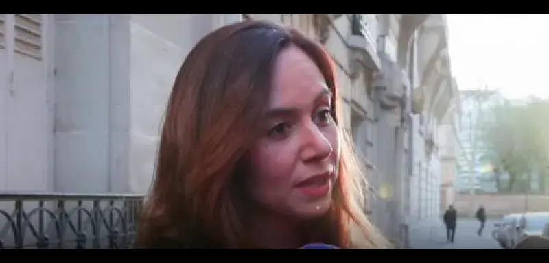 Sarah Knafo lors de sa campagne pour les municipales parisiennes de 2026