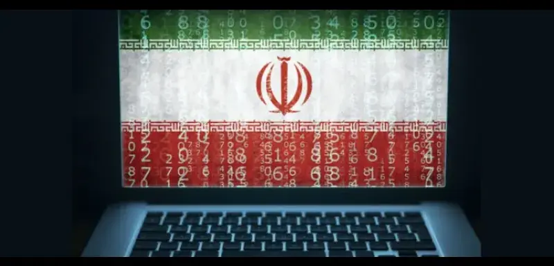 Illustration représentant une cyberattaque menée par des hackers liés à l'Iran