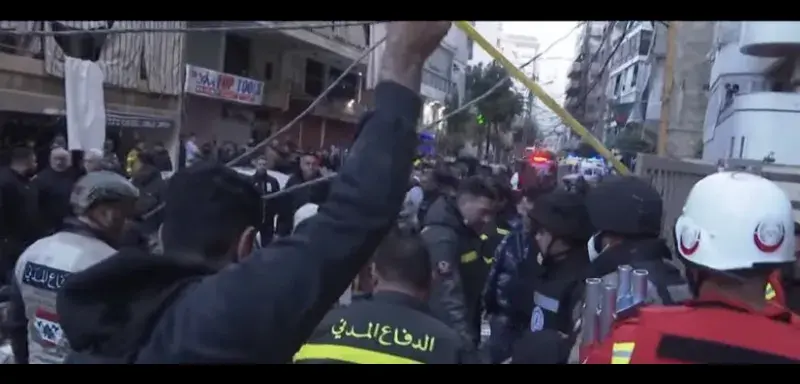 Frappe israélienne sur le centre de Beyrouth, quartier Aïcha Bakkar, 11 mars 2026