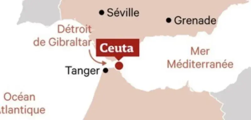Incident à la frontière de Ceuta entre le Maroc et l'Espagne