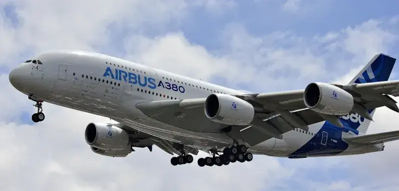 Airbus A380 airplane