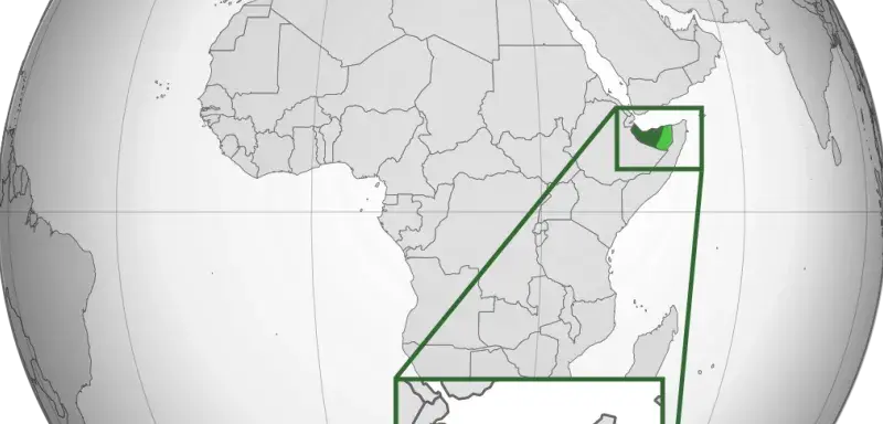 Carte géopolitique symbolisant les enjeux diplomatiques au Moyen-Orient et en Afrique