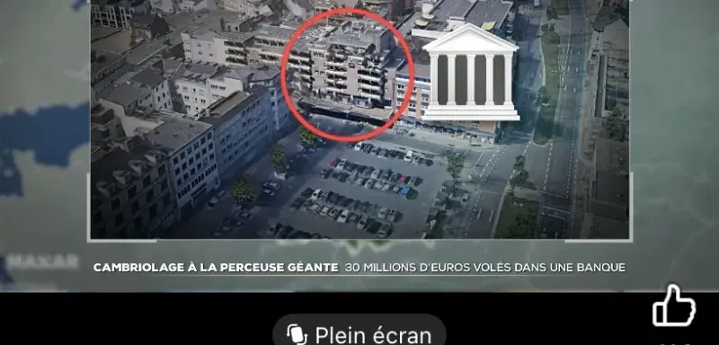 Coffres-forts d'une banque - illustration du braquage spectaculaire en Allemagne