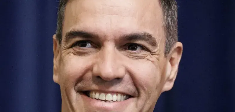 Pedro Sánchez, Premier ministre espagnol, lors d'une conférence de presse