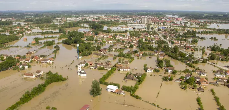 en Bosnie, l'un des pays les plus pauvres d'Europe, l'on parle de centaines de millions d'euros de dégâts... (DR)