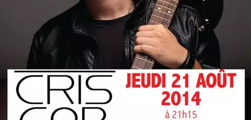 Cris Cab en concert gratuit au Théâtre de la Mer de Sète, en ouverture de la Saint-Louis.