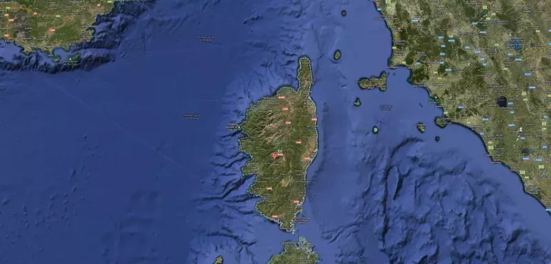 Si elle était appliquée, la décision de Bruxelles pourrait laisser la Corse aux seules mains de Corsica Ferries, ce qui serait le rêve pour elle. (© Google Maps)
