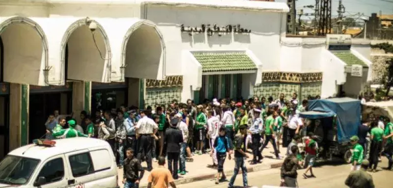 le train était à l'arrêt à la gare de Kénitra... (DR)