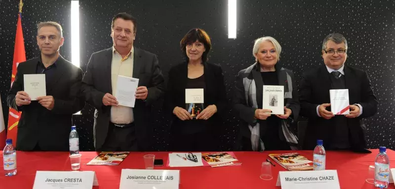 Les organisateurs du Prix Méditerranée ont présenté vendredi les livres en lice pour cette nouvelle édition. (© Région Languedoc-Roussillon)