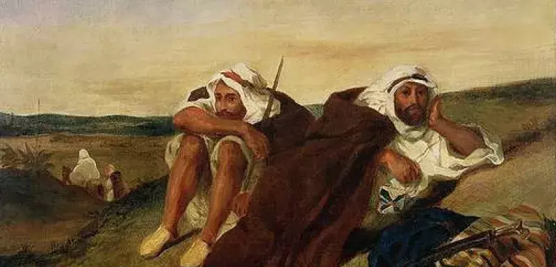 Les "Arabes d'Oran", toile de Delacroix retrouvée à Belgrade