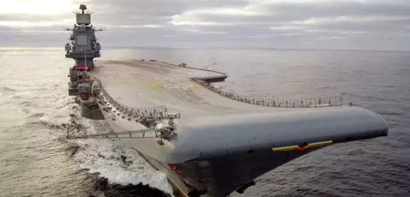 Le porte-avions Admiral Kouznetsov (DR)