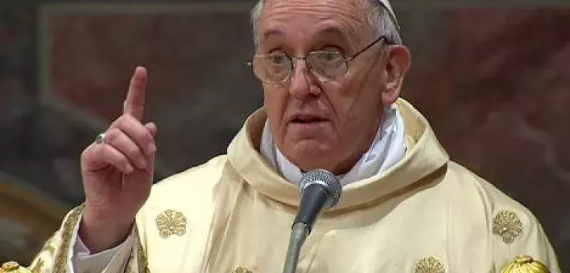 le pape François... (DR)