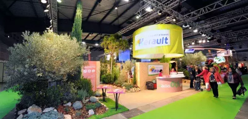 Bucolique, le stand du Département de l’Hérault vous invite à découvrir toutes les sports et loisirs de pleine nature offerts par son territoire, entre mer et montagne.