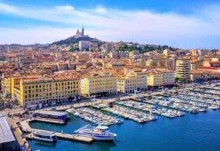 Vue du Vieux-Port de Marseille
