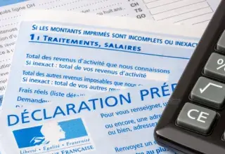 Formulaire de déclaration de don en ligne sur le site des impôts français