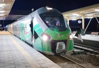 Célébration de l'inauguration de la nouvelle gare ferroviaire de Tindouf en Algérie