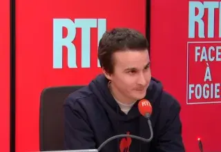 Illustration pour l'article: Tom Félix, français libéré après 909 jours de détention en Malaisie face à Marc-Olivier Fogiel