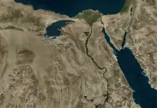 Illustration pour l'article: Pourquoi l'Égypte veut Inonder le Sahara avec la Méditerranée