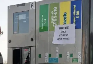 Illustration pour l'article : Pénurie de carburant dans les stations-service françaises