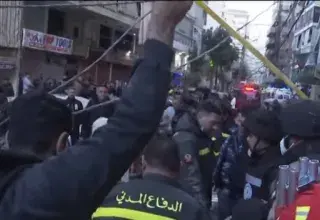Frappe israélienne sur le centre de Beyrouth, quartier Aïcha Bakkar, 11 mars 2026