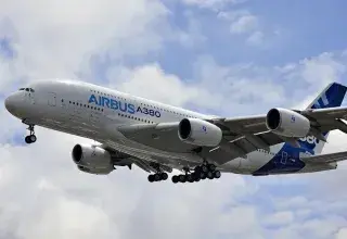 Airbus A380 airplane