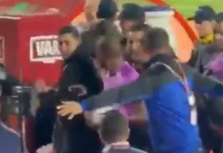 Scènes de tension au Stade de Marrakech après la défaite de l'Algérie face au Nigéria (0-2)