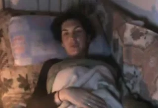 Vidéo montrant la journaliste Edith Bouvier dans l'attente de son évacuation DR