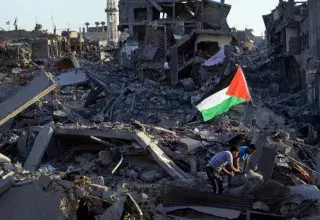 L'enclave a été ravagée par 50 jours de bombardements ininterrompus... (DR)