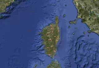 Si elle était appliquée, la décision de Bruxelles pourrait laisser la Corse aux seules mains de Corsica Ferries, ce qui serait le rêve pour elle. (© Google Maps)