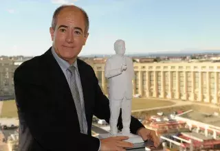 Christian Bourquin a présenté aujourd'hui la maquette de Olivier Thiery.