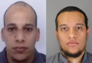 Saïd et Chérif Kouachi, les deux frères activement recherchés après l'attentat meurtrier contre Charlie Hebdo.