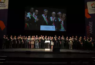 Près de 2000 personnes ont assisté mardi soir à cette cérémonie des vœux que Médiaterranée vous présente en vidéo. (DR)